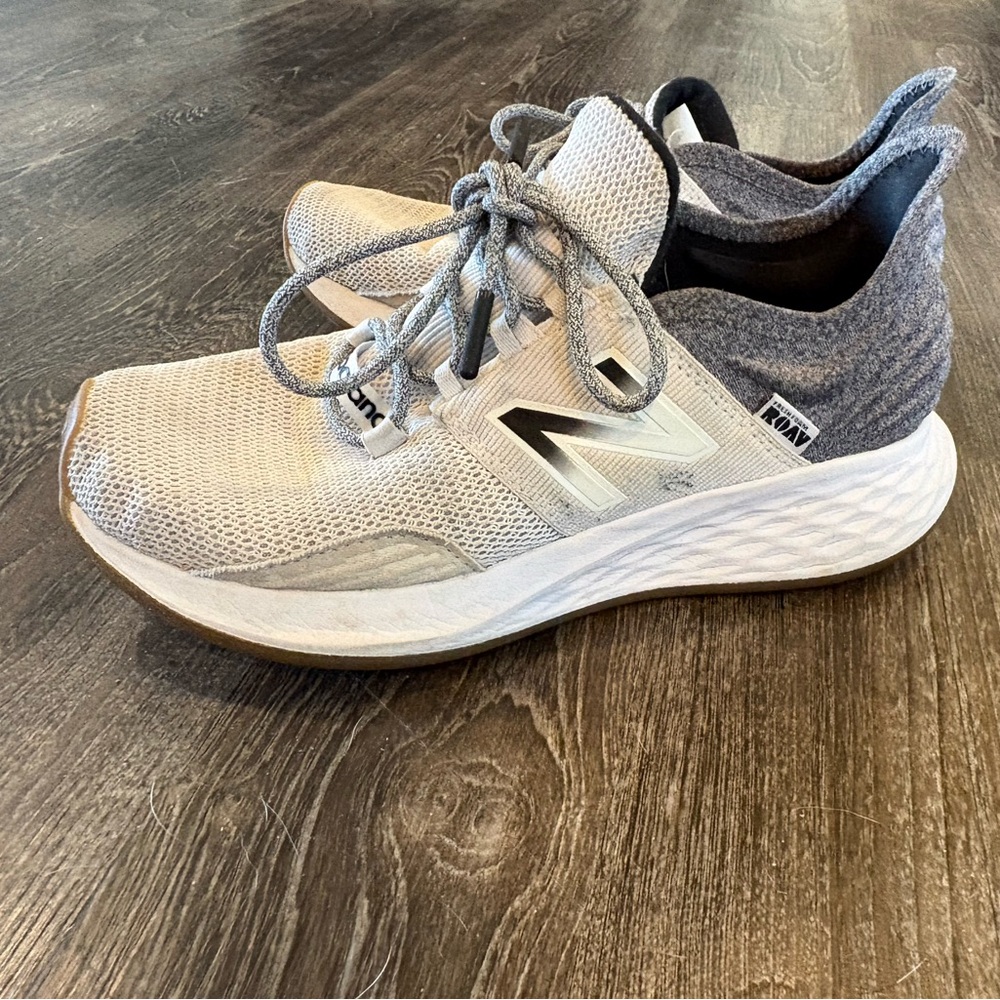 New Balance Women’s Running Sneakers - Light Gray and Heathered Gray